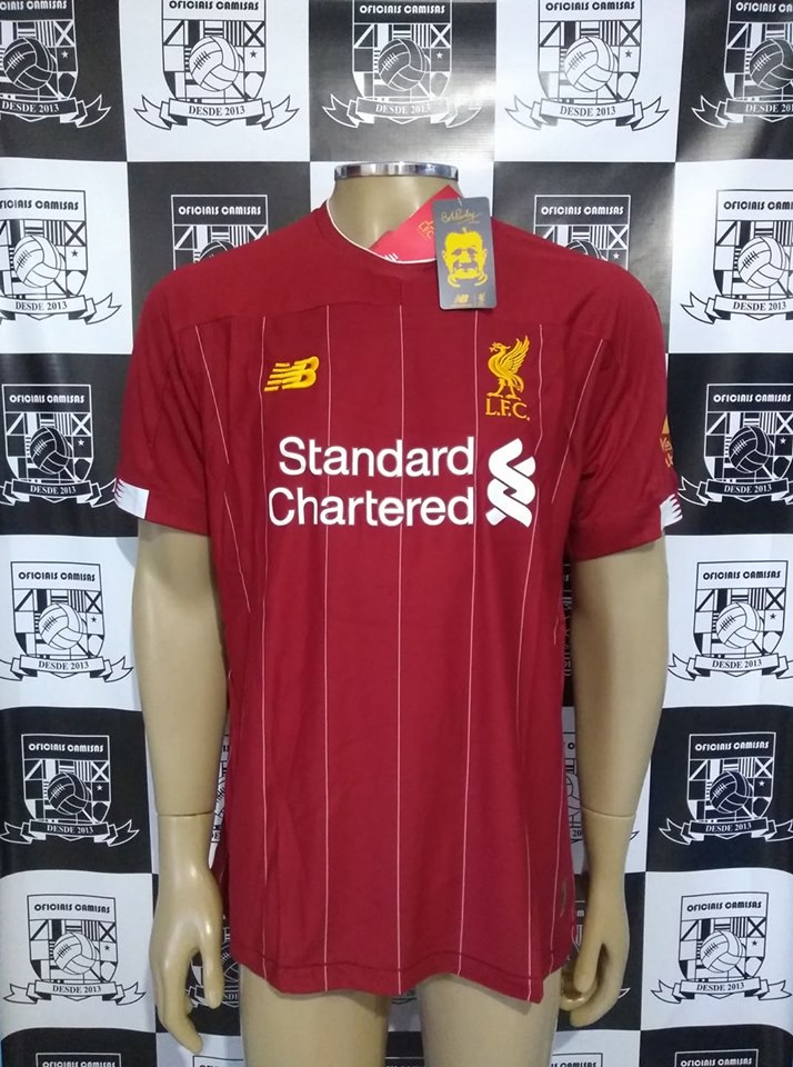 Camisa Liverpool Home New Balance 2019 20 S N Oficiais Camisas